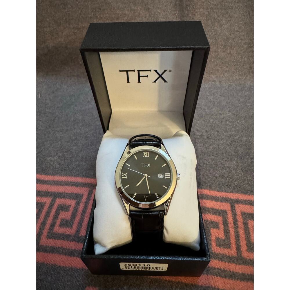 TFX by Bulova Men's Black Strap Watch